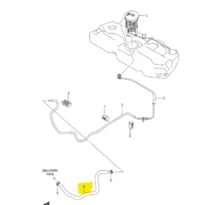 Przewód paliwa Suzuki Splash - wyprzedaż Nie przegap