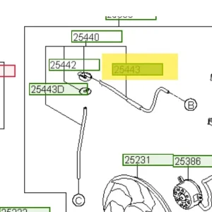 Darmowy zwrot Przewód układu chłodzenia Hyundai I20 - wyprzedaż