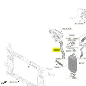 Przewód układu chłodzenia Hyundai Tucson - wyprzedaż Kup teraz