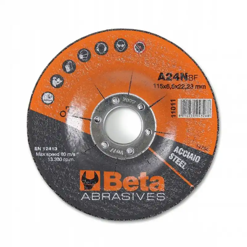 Zestaw tarczy ściernych Beta 11011 230x6,5x22,23mm A24NBF 6 sztuk Tylko do końca tygodnia