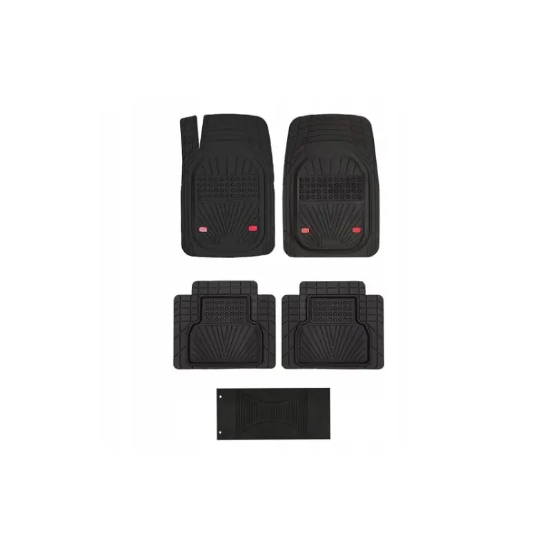 ANTYPOŚLIZGOWE DYWANIKI MATY GUMOWE BREMER SITZBEZUGE 5 ELEMENTÓW CZARNE Tylko do końca tygodnia