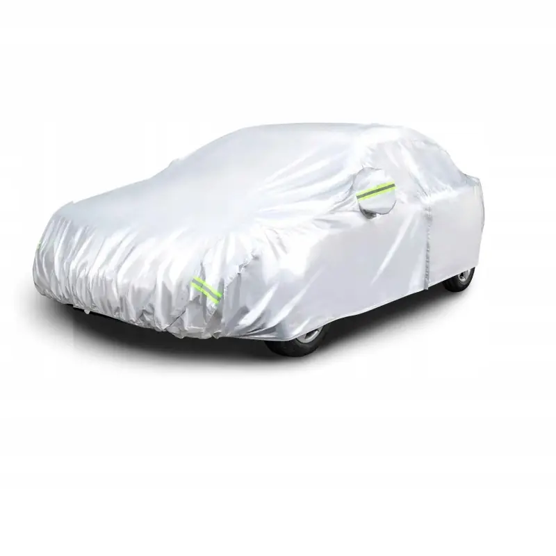 Kup teraz PLANDEKA SAMOCHODOWA AMAZON BASICS DS-CC01 400 CM SREBRNA