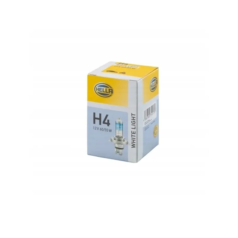 Szybka wysyłka ŻARÓWKA TRADYCYJNA/HALOGENOWA HELLA WHITE LIGHT H4 12V 60/55W 1 SZTUKA