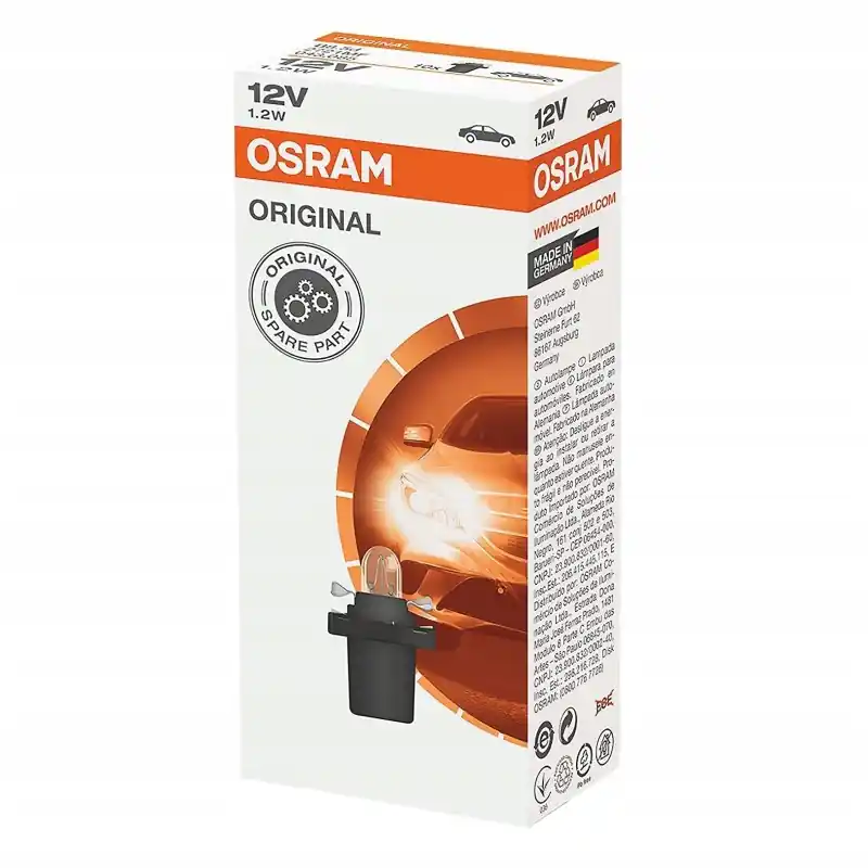 Oferta limitowana ŻARÓWKI TRADYCYJNE/HALOGENOWE OSRAM ORIGINAL B8.5d 2721MF 043.085 10 SZTUK