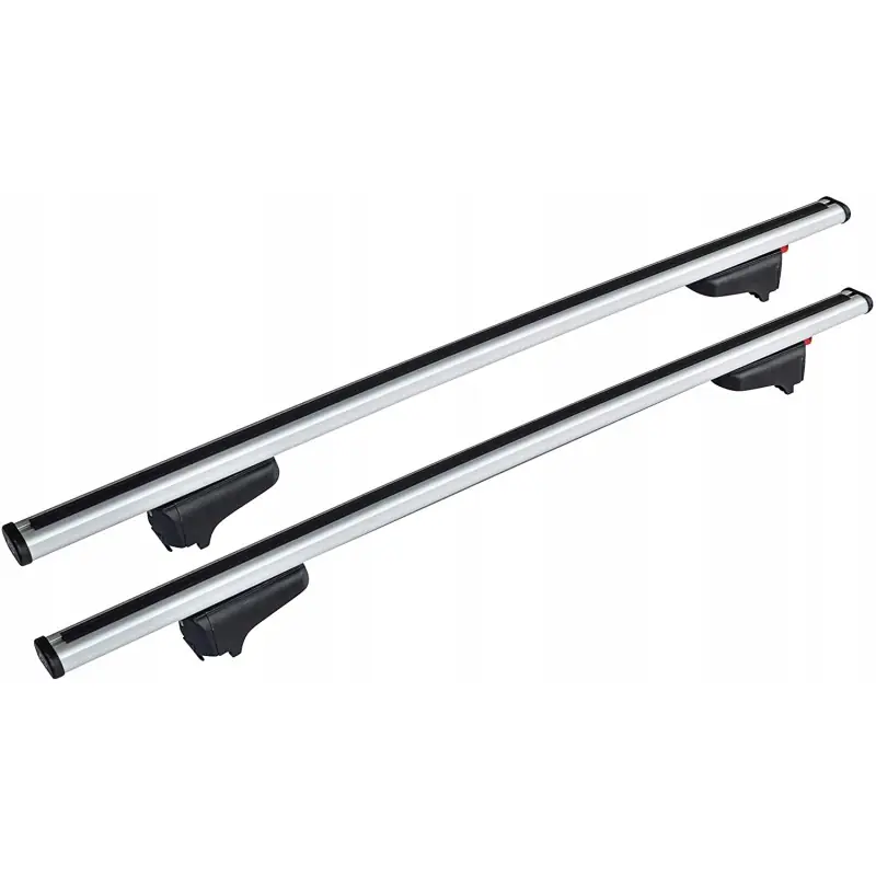 Łatwy zwrot BAGAŻNIK DACHOWY EUFAB BELKI NA RELINGI 127CM