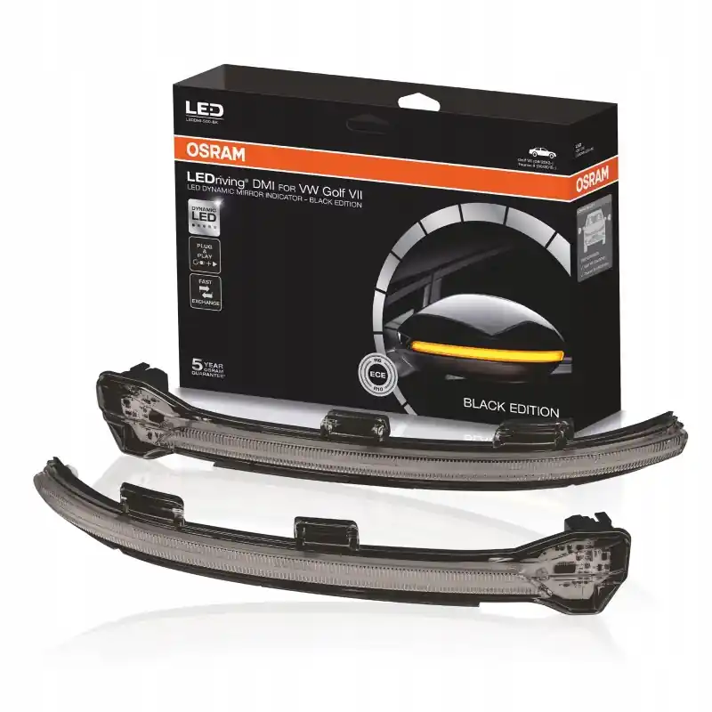 KIERUNKOWSKAZY DYNAMICZNE OSRAM LEDDMI-5G0-BK BLACK EDITION VW GOLF VII Super okazja