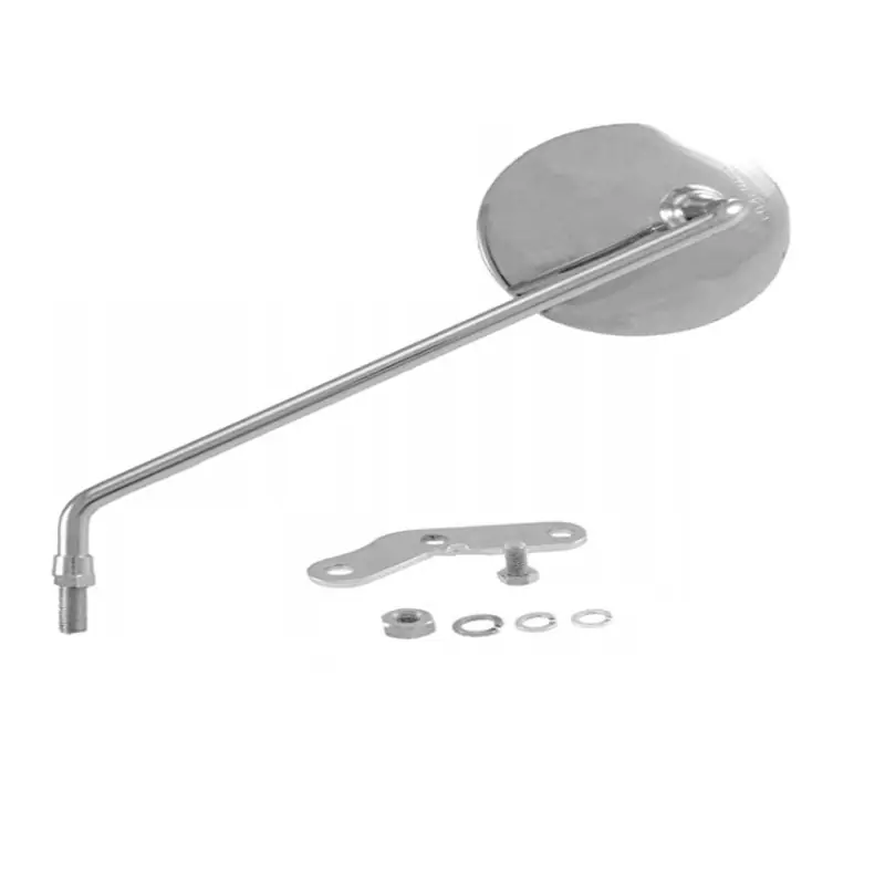 Super okazja LEWE LUSTERKO MOTOCYKLOWE RMS 742960 CHROMOWANE DO VESPA UNIWERSALNE SZKŁO