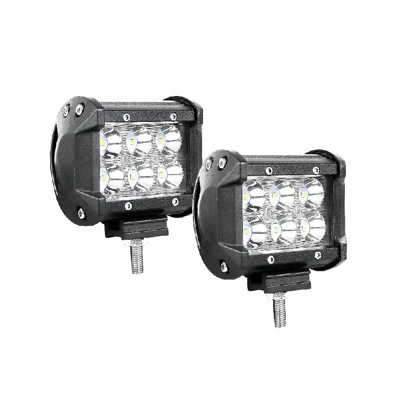 ZESTAW REFLEKTORÓW LED WILLPOWER 6000K WODOSZCZELNY COFANIA SUV 2SZT 12/24V Wyprzedaż