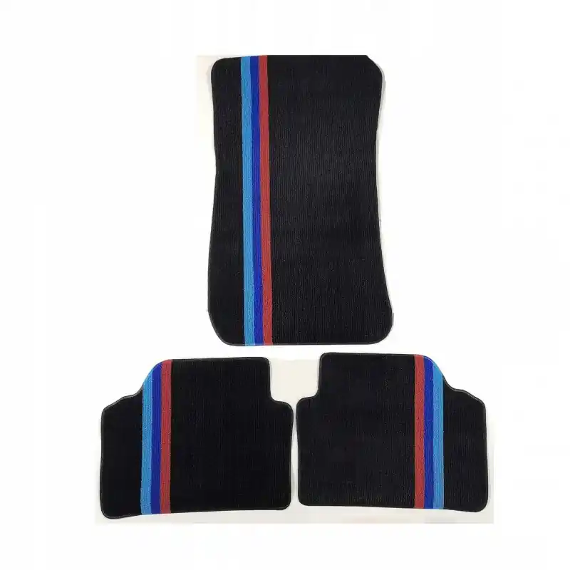 Dywaniki Samochodowe Nicoman Spaghetti 3 sztuki Winylowe Czarne BWM Hit cenowy