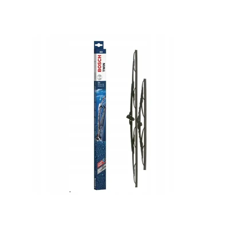 Premium Wycieraczki BOSCH TWIN 653 650mm 400mm Honda Hyundai Kia Mazda