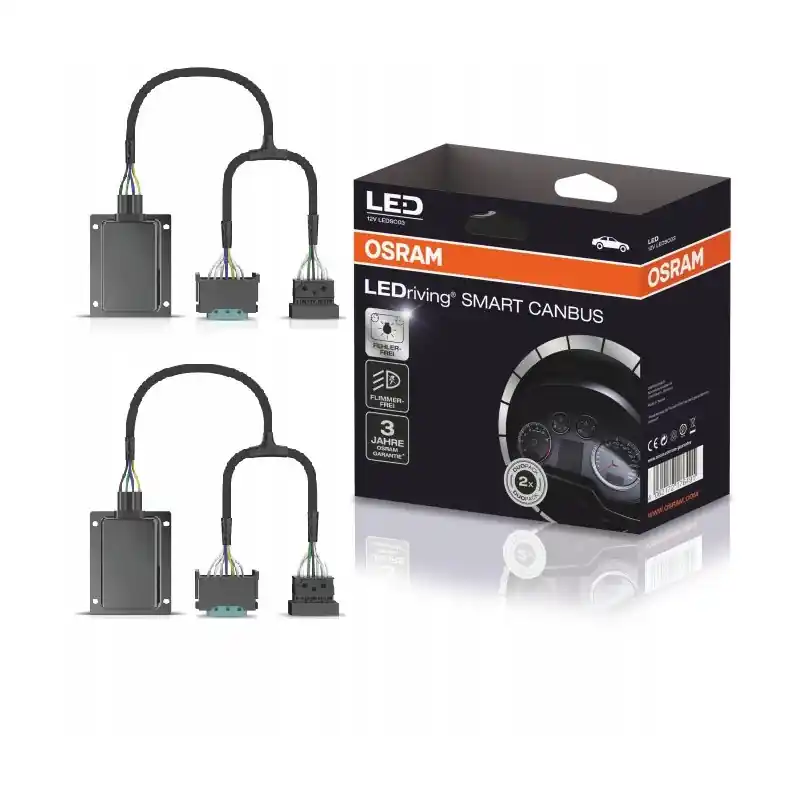 Wyjątkowa oferta ADAPTER LEDRIVING SMART CANBUS OSRAM LEDSC03-1-2HFB H7 LED 12W 12V 2 SZTUKI