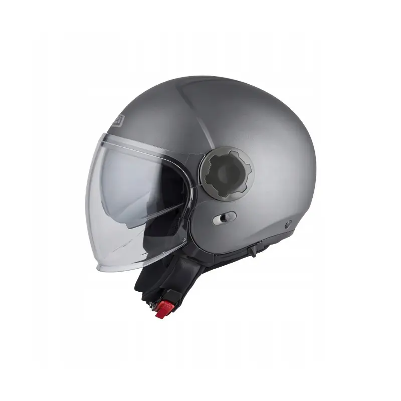 Dodaj do koszyka KASK MOTOCYKLOWY RINGWAY NZI Z WIZJEREM ROZMIA R L 59CM GRAFIT