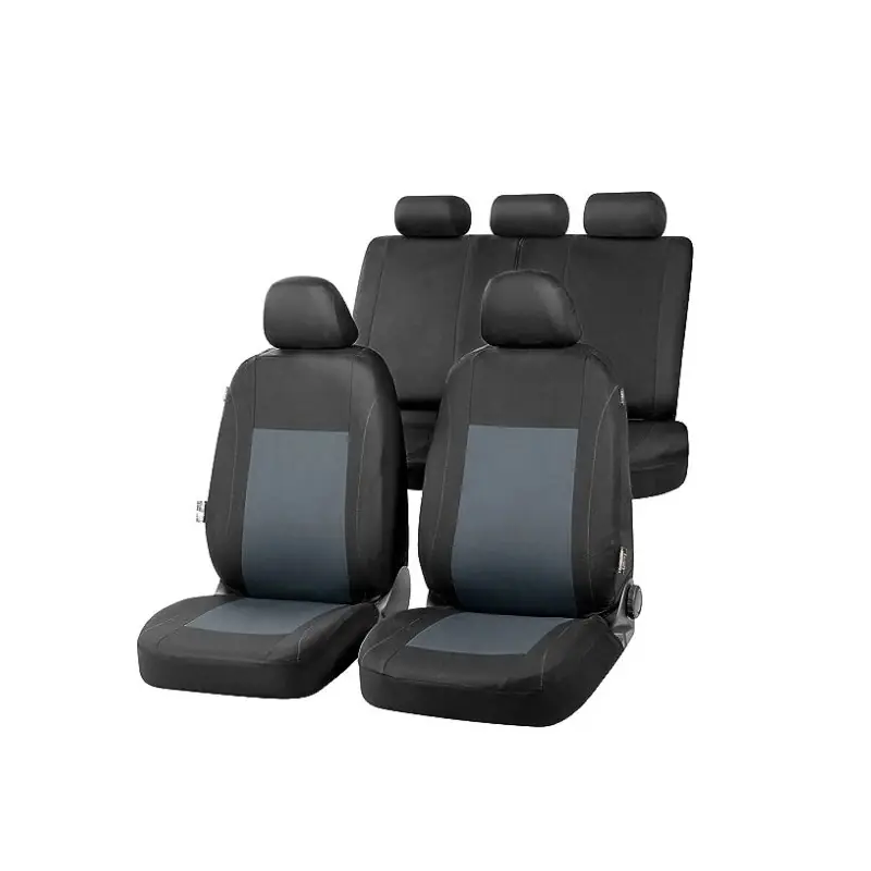 Rabat Pokrowiec na komplet siedzeń Walser 13306 uniwersalne czarny ciemna zieleń