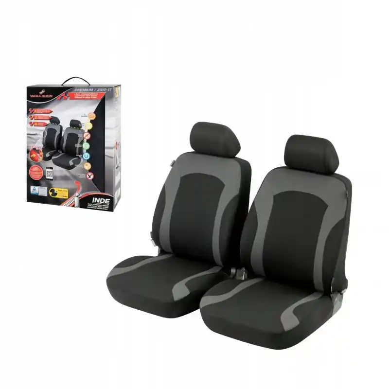 Pokrowce na przednie fotele WALSER Premium Inde ZIPP IT 11785 poliester Kup teraz