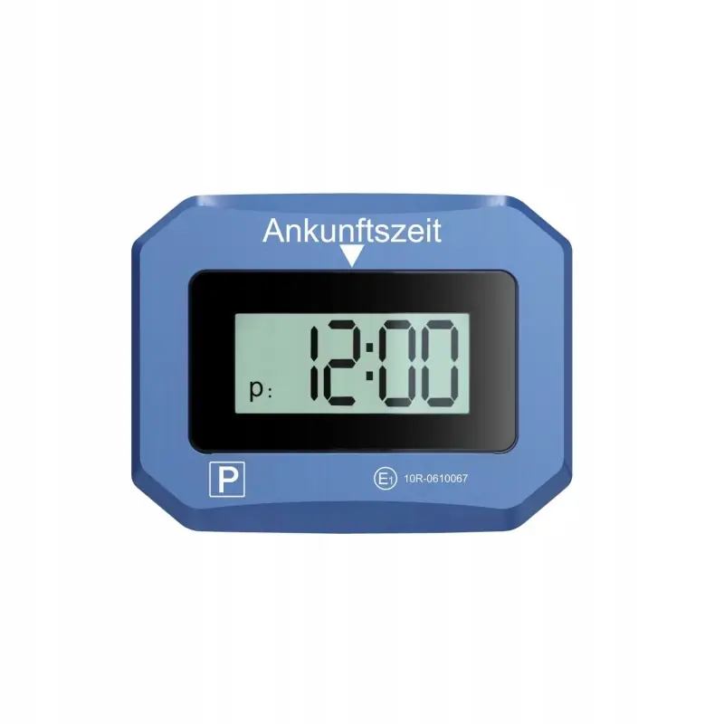 Tani Elektroniczna tarcza parkingowa KFZ TX-272 KFZ 5119 niebieska funkcja SOS