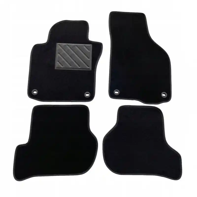 Dywaniki samochodowe MTC Automotive Volkswagen Golf 5-6 czarne welurowe Oferta czasowa