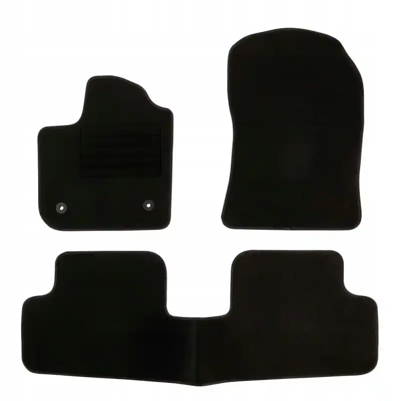 Dywaniki samochodowe DBS 1764246 do Dacia Lodgy 2012- 3 sztuki czarne Niska cena