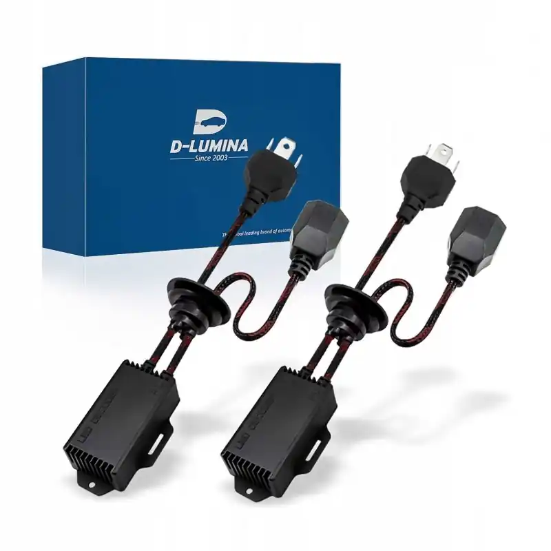 D-Lumina H4 LED reflektor Canbus kondensatory 5W 16V 1 zestaw Oferta limitowana