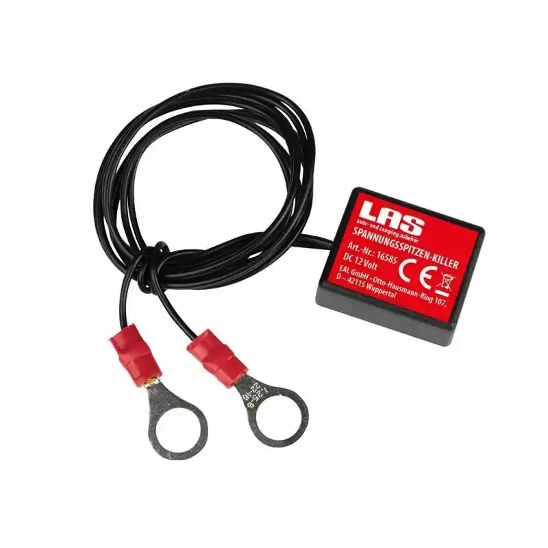 Ochrona przeciwprzepięciowa LAS 16585 12V czarny 1 sztuka Bezpieczne zakupy