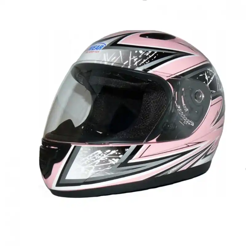 Hit sprzedaży Dziecięcy kask motocyklowy PROTECT WEAR YS 48CM różowy SA03-PK S