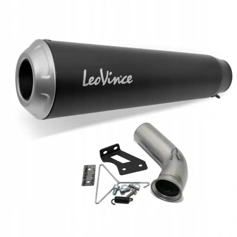 Do wyczerpania zapasów Tłumik LEO VINCE SBK GP ONE HUSQVARNA SVARTPILEN/VITPILEN 125/401 czarny