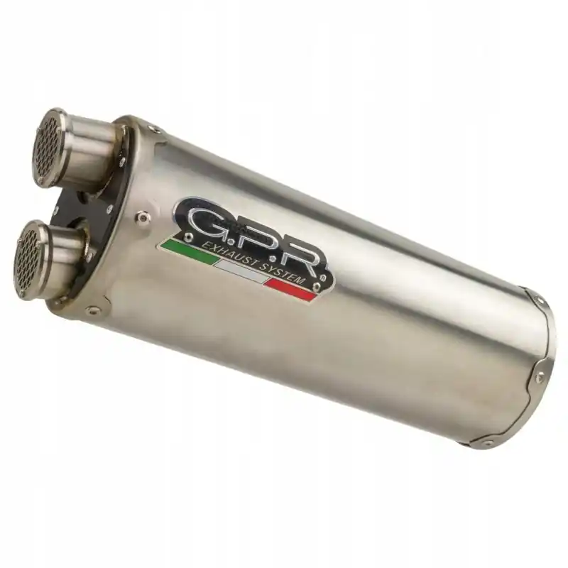 Darmowy zwrot Wydech Gpr Honda Cbr 600 F Pc 35 1999/00 Zatwierdzony z podwójnym złączem