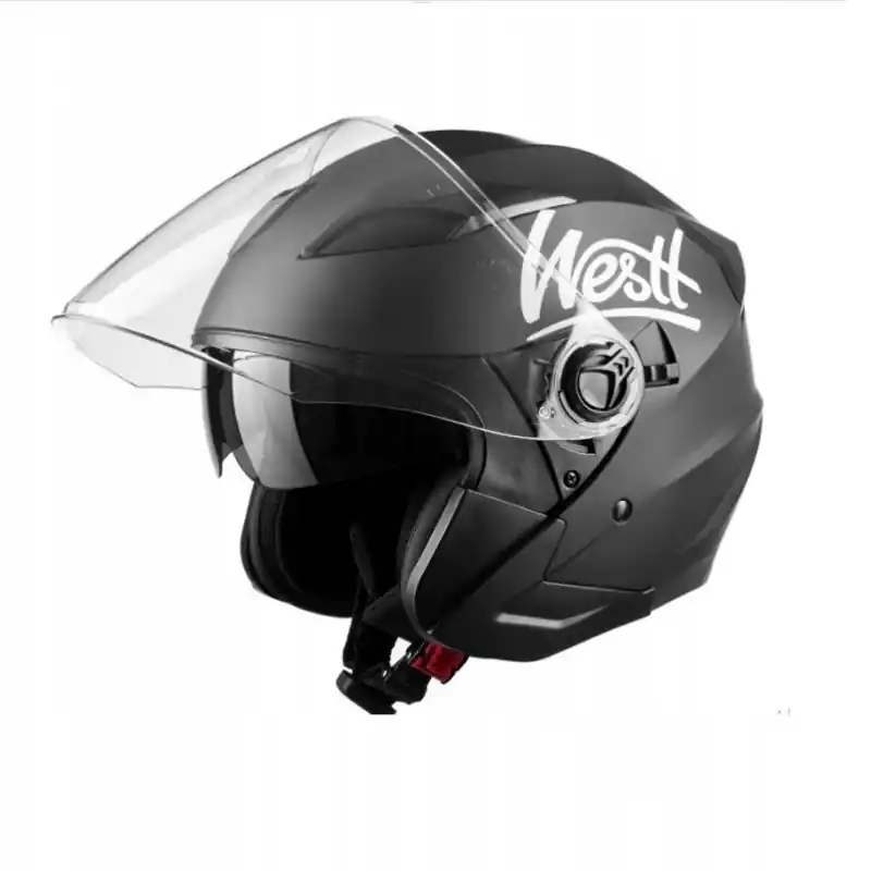 Wyprzedaż Kask motocyklowy Westt rozmiar M 57-58cm czarny mat