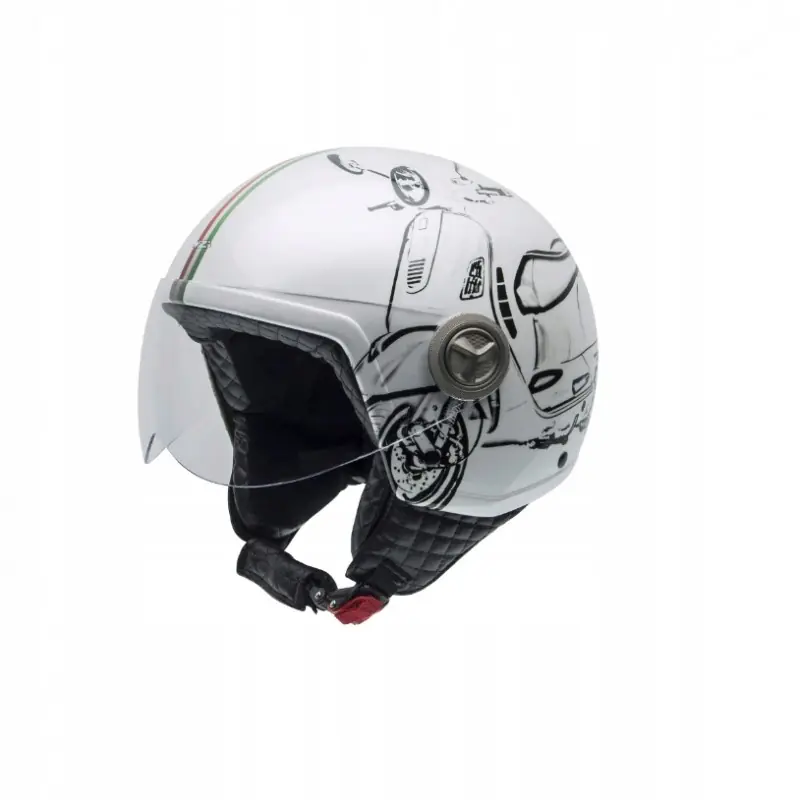 Kask motocyklowy NZI Zeta Casco Graphics rozmiar M 57cm Ekspresowa dostawa