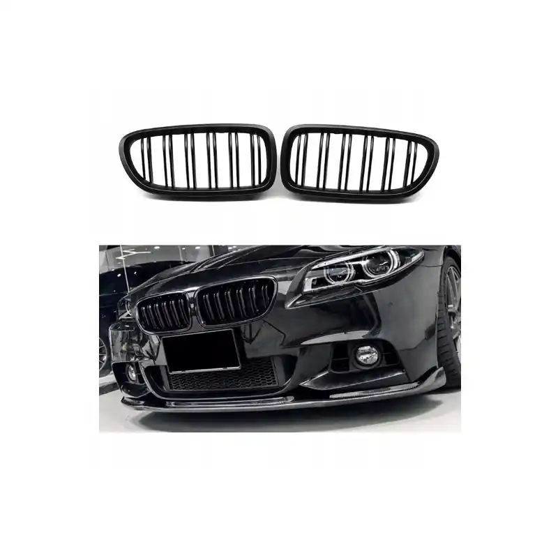 Nie przegap Komplet grille przednie YIUBCZOQI do BMW Serii 5 F10 F11 M5 czarny połysk