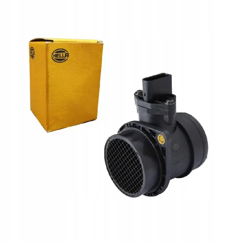 Przepływomierz masowy powietrza HELLA 8ET 009 149-041 BMW przykręcany Wyprzedaż