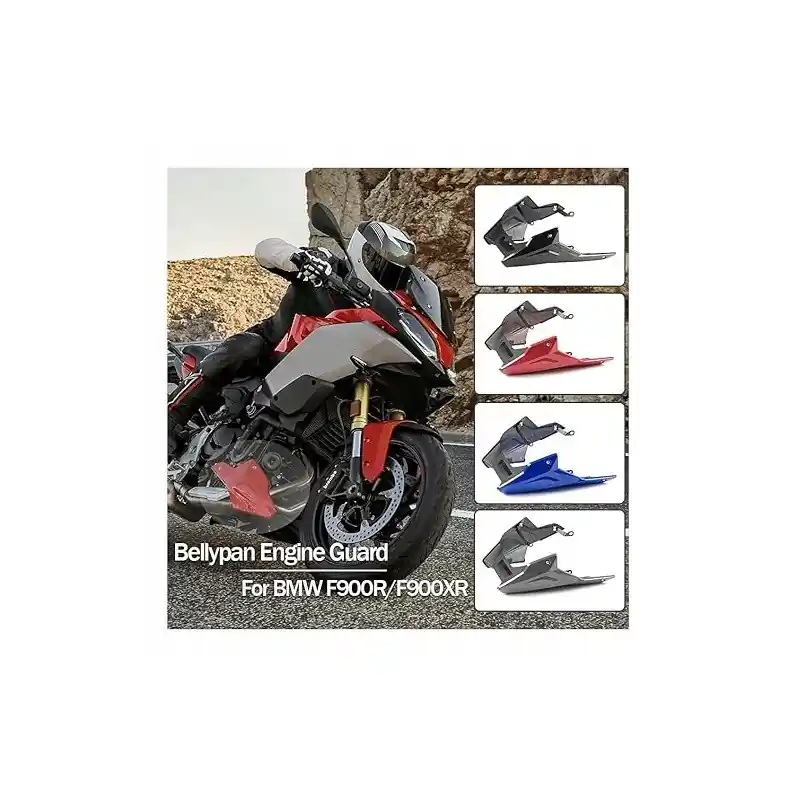 Spoiler motocyklowy osłona silnika Fayedenicy czarna komplet montażowy Popularny