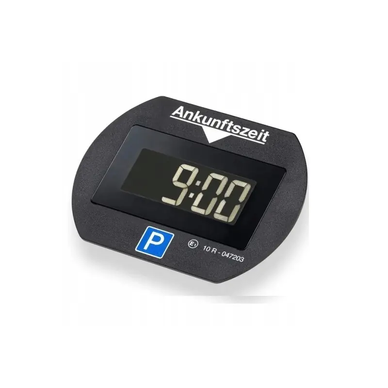 Elektroniczna tarcza czujnik parkowania ANKUNFTSZEIT 10R-047203 czarna 1szt Ograniczona ilość