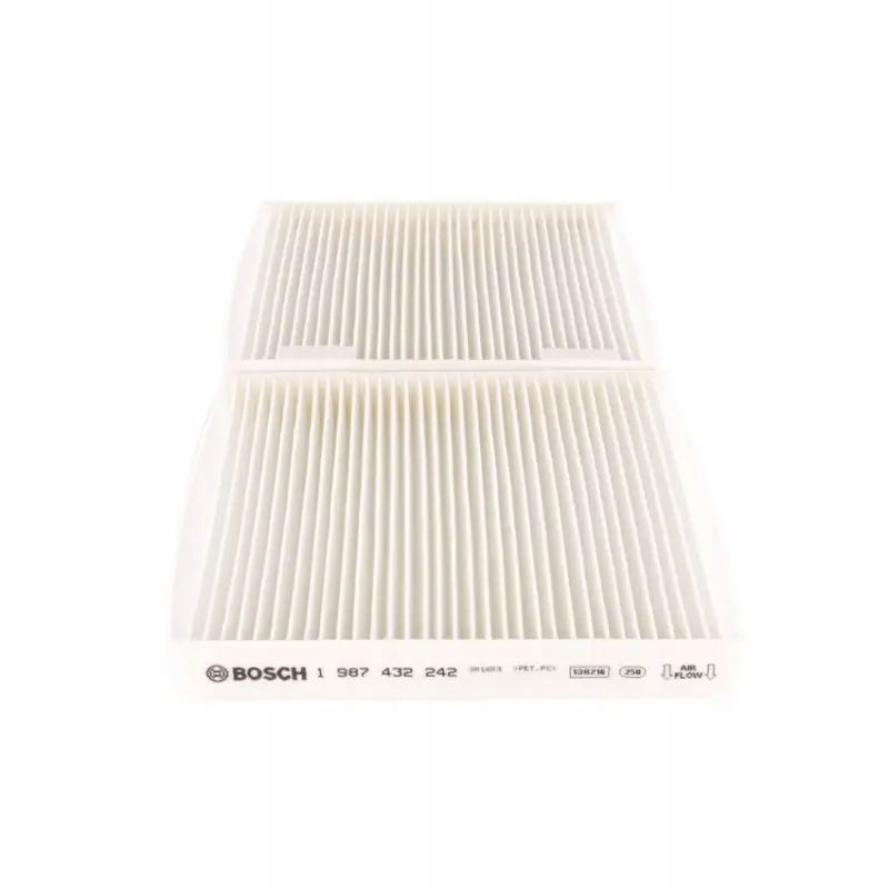 Filtr kabinowy BOSCH 1 987 432 242 BMW X3 X4 filtr cząstek stałych 2sztuki Wysoka jakość