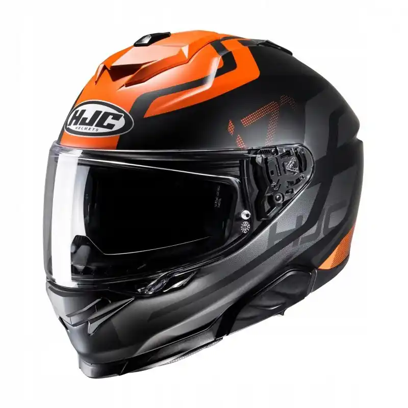 Kask integralny HJC I71 ENTA BLACK/ORANGE czarny pomarańczowy XL +pinlock Do wyczerpania zapasów