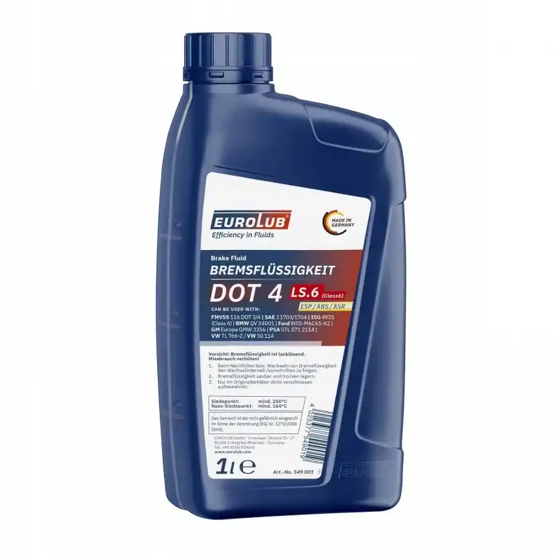 Rabat Płyn hamulcowy EUROLAB DOT.4 LS.6 549001 1000 ml