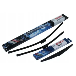 Wyjątkowa oferta Wycieraczki przód + tył Bosch aero twin FIAT PANDA III 3