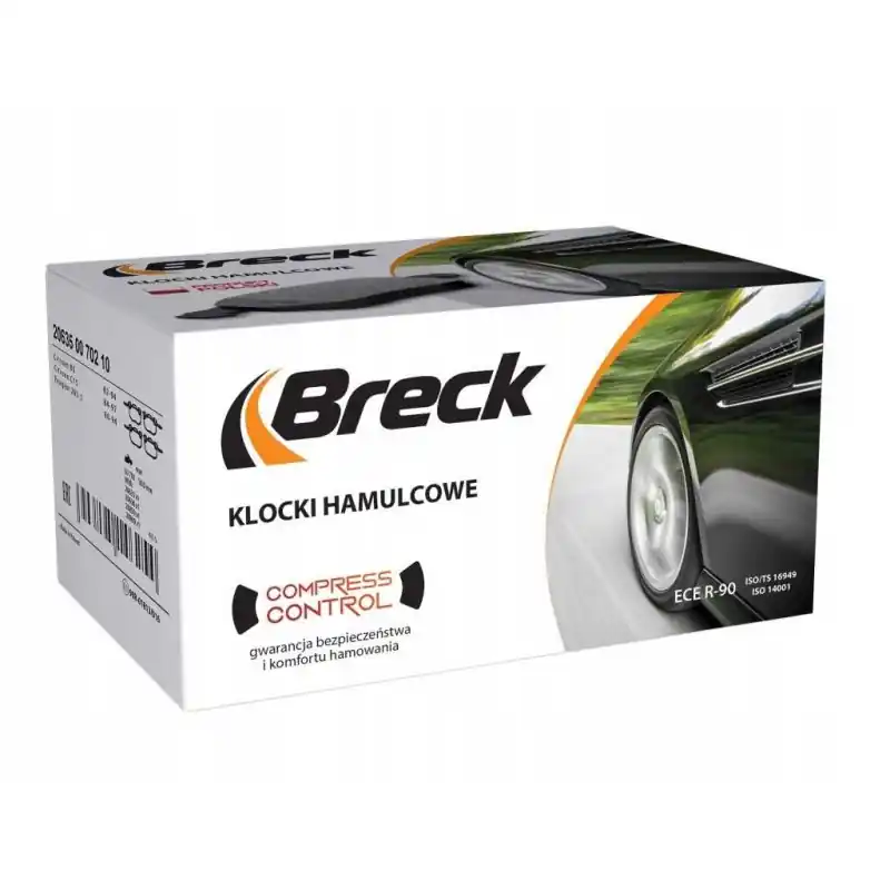 Bezpieczne zakupy Klocki tył breck VW T-ROC 272 mm