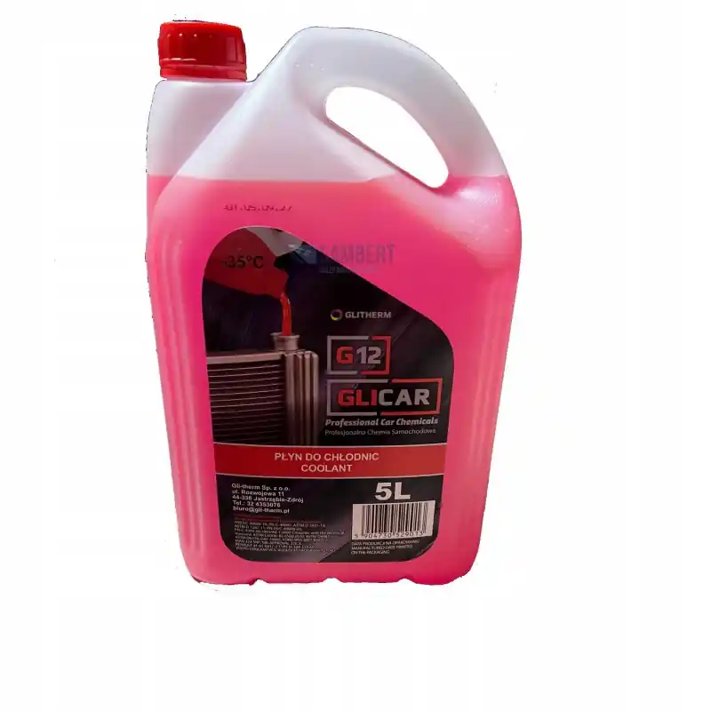 Szybka dostawa PŁYN DO CHŁODNIC CZERWONY G12 5L