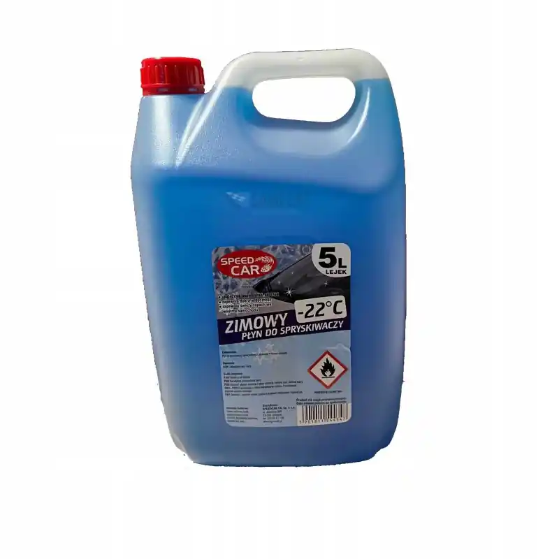 PŁYN DO SPRYSKIWACZY ZIMOWY z lejkiem -22C 5L Do wyczerpania zapasów