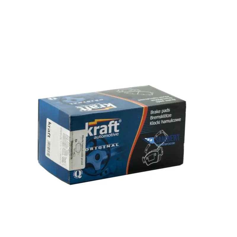 Klocki hamulcowe przód kraft VW POLO III 3 6N2 256 mm Darmowy zwrot