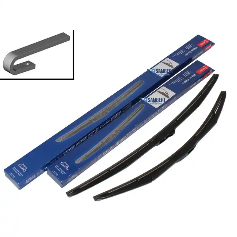 Bezpieczne zakupy Wycieraczki przód Denso hybrydowe MAZDA 2 II DE