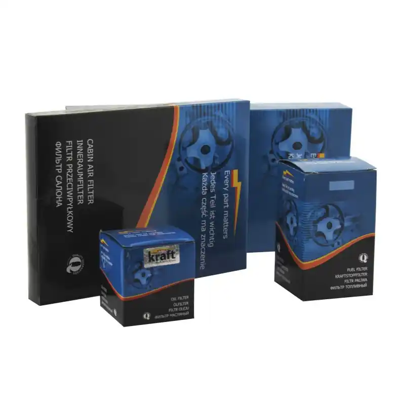 Bestseller Zestaw 4 filtrów kraft VOLVO C30 2.0 D