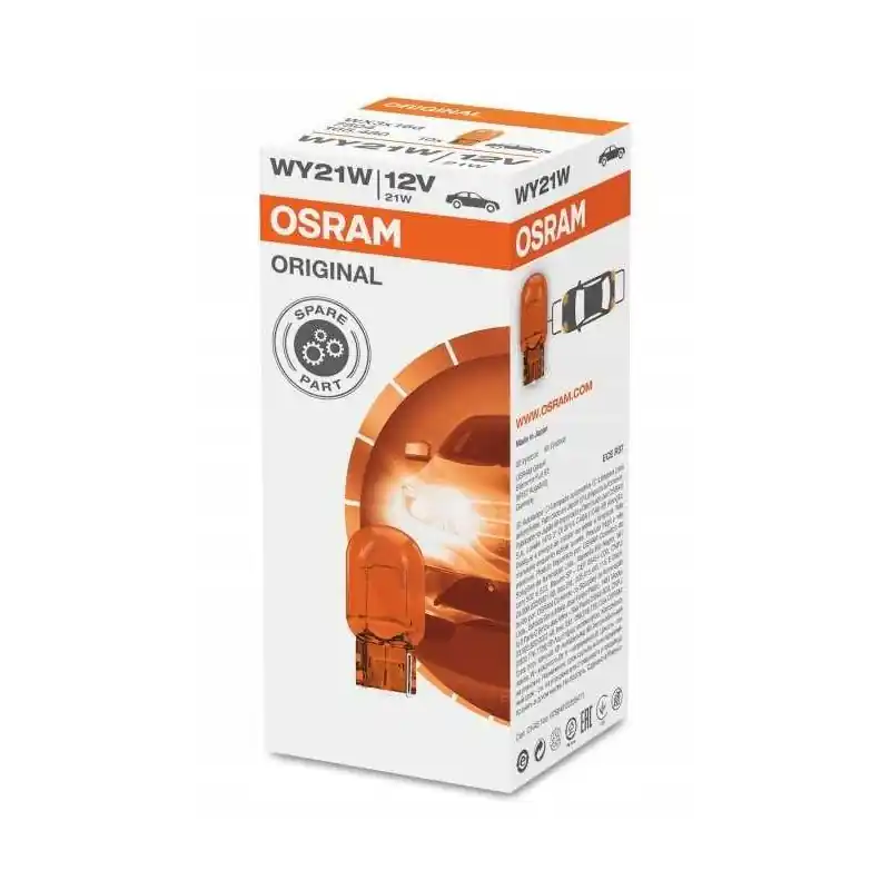 Kup online żarówka OSRAM WY 21W WY21W 12V pomarańczowa