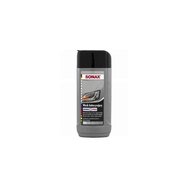 Sonax nano pro wosk koloryzujący srebrny 250ml Szybka dostawa