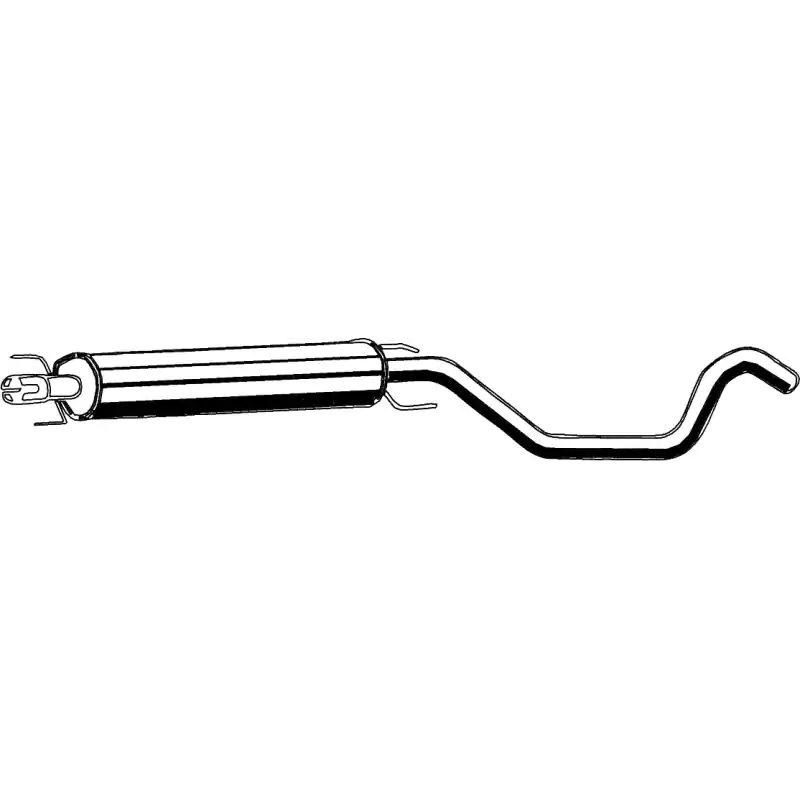 Dodaj do koszyka tłumik środkowy OPEL ZAFIRA B 2 II 1.6 1.8 16V asmet