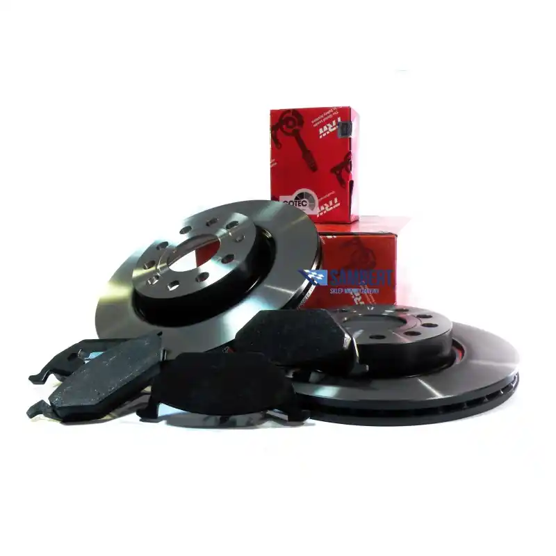 Cena promocyjna Klocki + tarcze tył TRW SKODA SUPERB II 2 286 mm