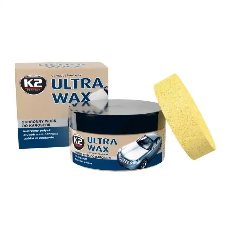 Ostatnia szansa K2 ULTRA WAX PASTA WOSKOWA Z GĄBKĄ WOSK CARNAUBA