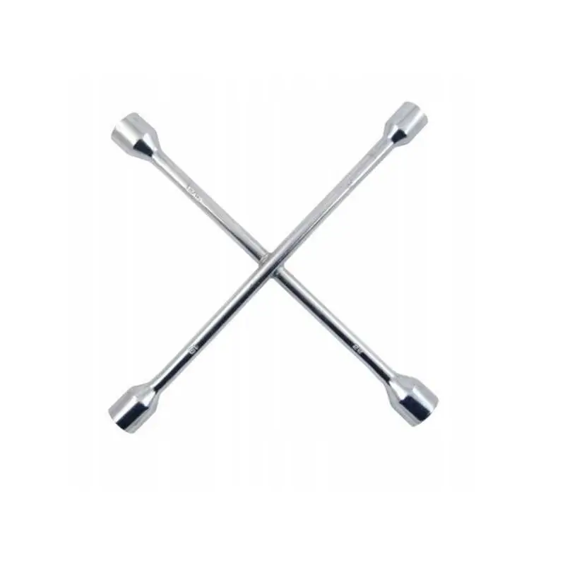 Klucz krzyżakowy do kół 17x19x21x23mm Bezpieczne zakupy