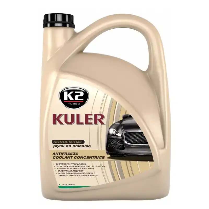 K2 KULER KONCENTRAT DO CHŁODNIC ZIELONY 5L Darmowa dostawa