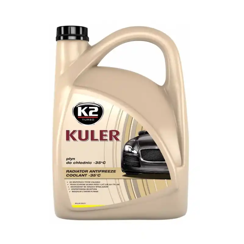 K2 KULER PŁYN DO CHŁODNIC ŻÓŁTY 5L Tylko dziś